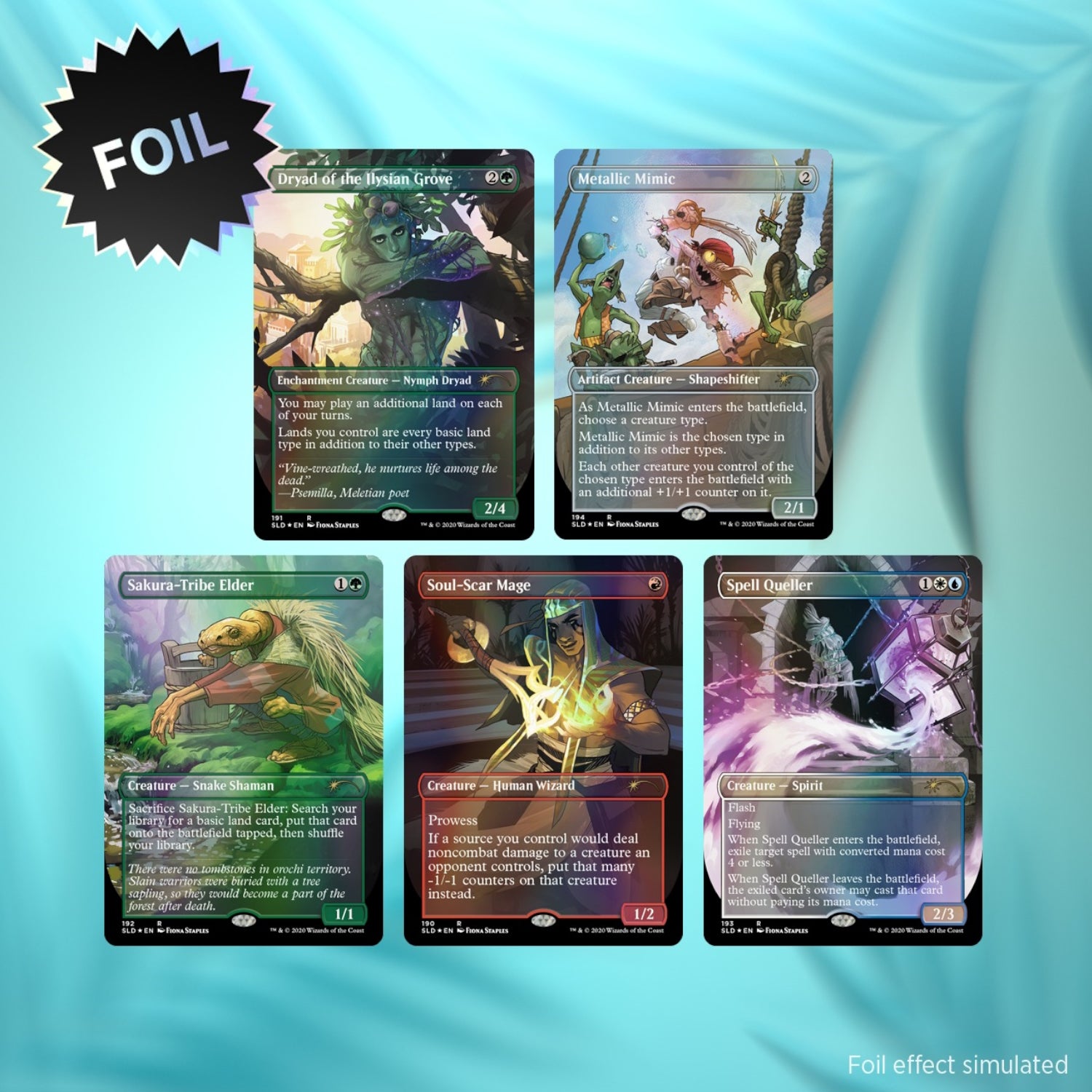 Magic: The Gathering TCG: Secret Lair Fiona Staples - Foil Card Game Wizards of the Coast