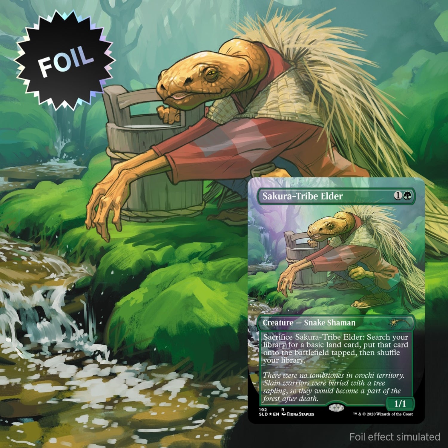 Magic: The Gathering TCG: Secret Lair Fiona Staples - Foil Card Game Wizards of the Coast