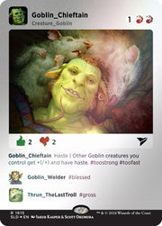 Magic: The Gathering TCG: Secret Lair Goblingram Foil Card Game Wizards of the Coast