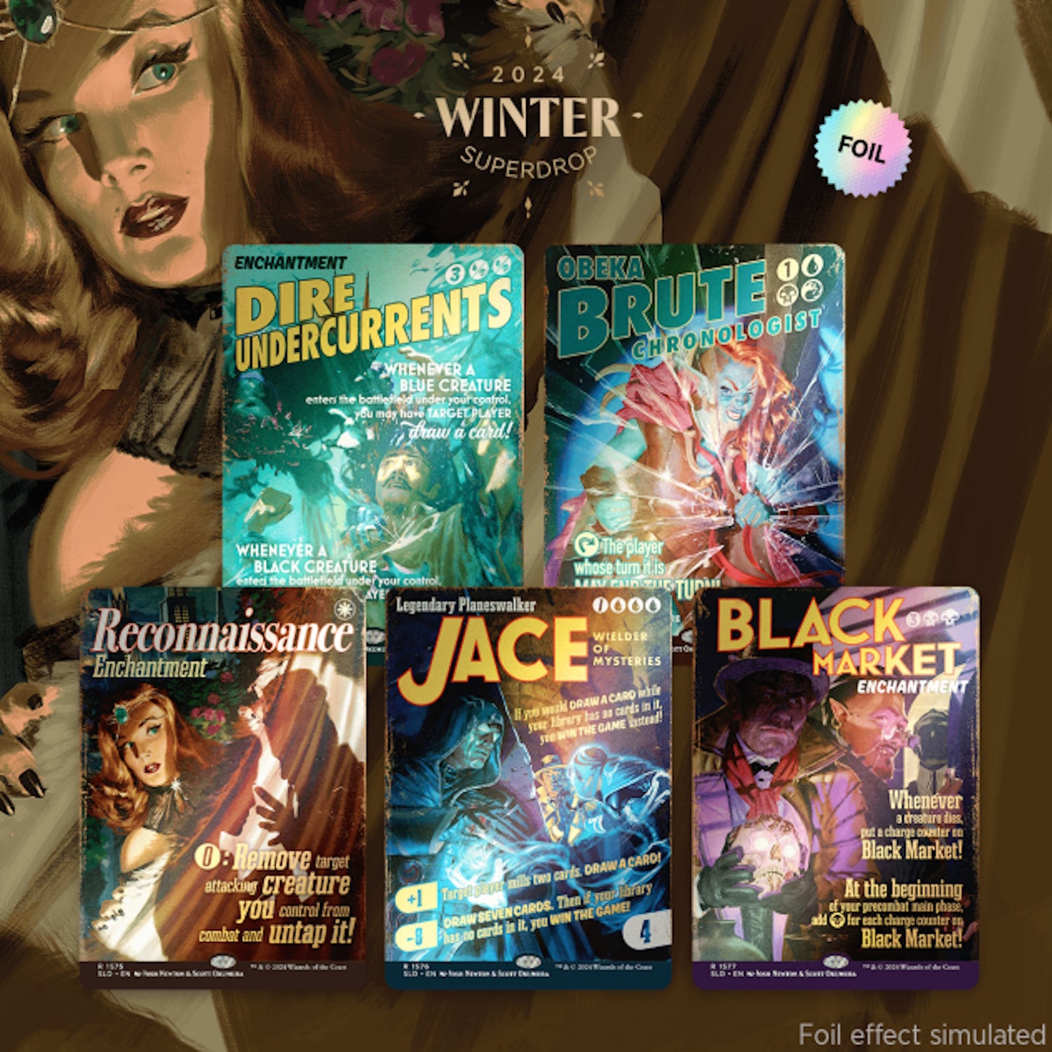 Magic: The Gathering TCG: Secret Lair Hard-Boiled Thrillers - Foil Card Game Wizards of the Coast