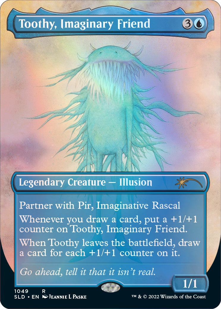 Magic: The Gathering TCG: Secret Lair Imaginary Friends - Foil Card Game Wizards of the Coast