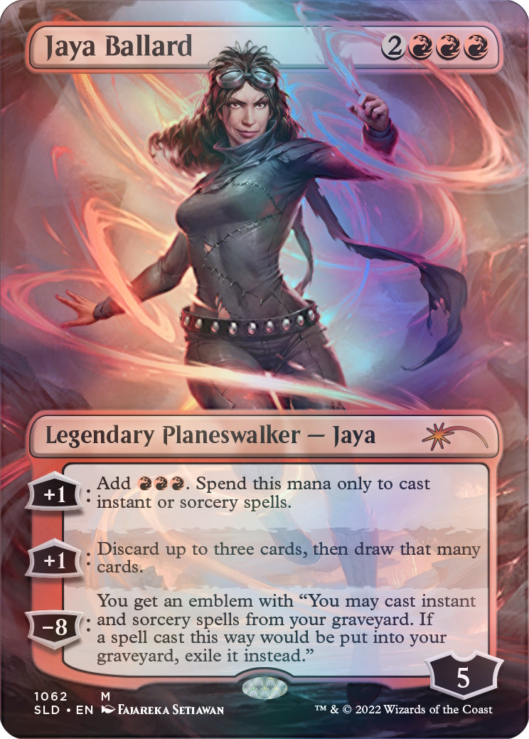 Magic: The Gathering TCG: Secret Lair In Memoriam Jaya Ballard - Foil Card Game Wizards of the Coast