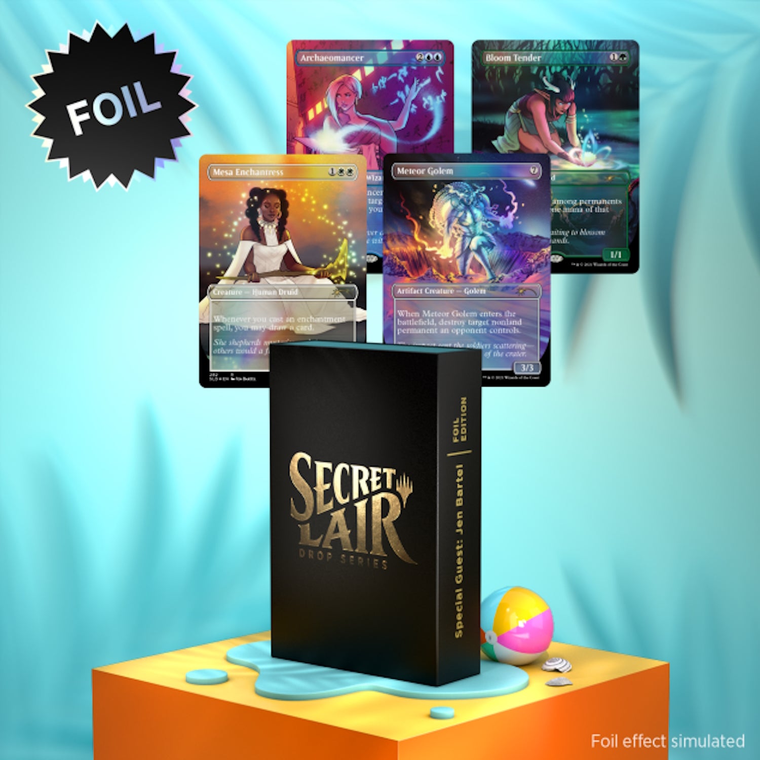 Magic: The Gathering TCG: Secret Lair Jen Bartel - Foil Card Game Wizards of the Coast