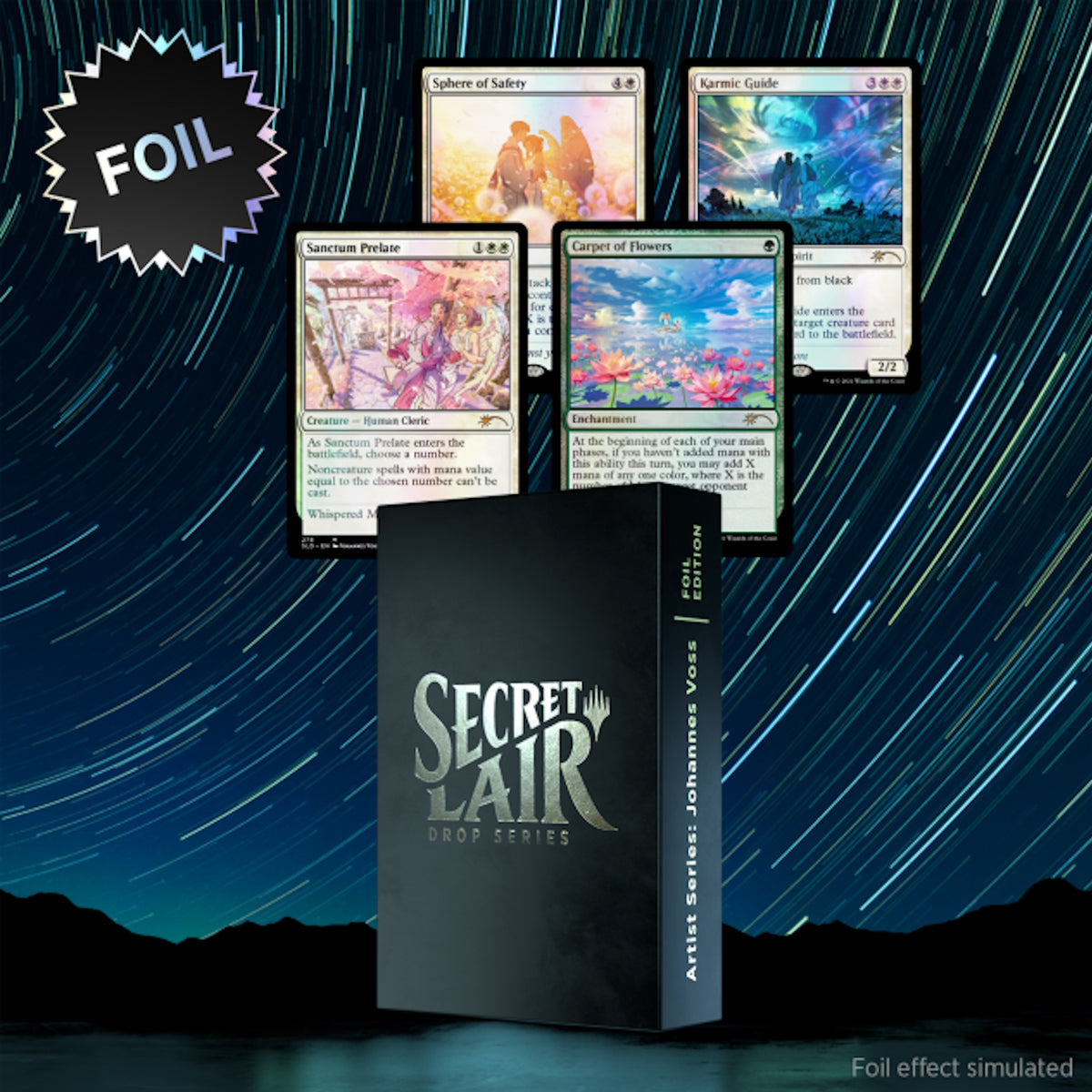 Magic: The Gathering TCG: Secret Lair Johannes Voss - Foil Card Game Wizards of the Coast