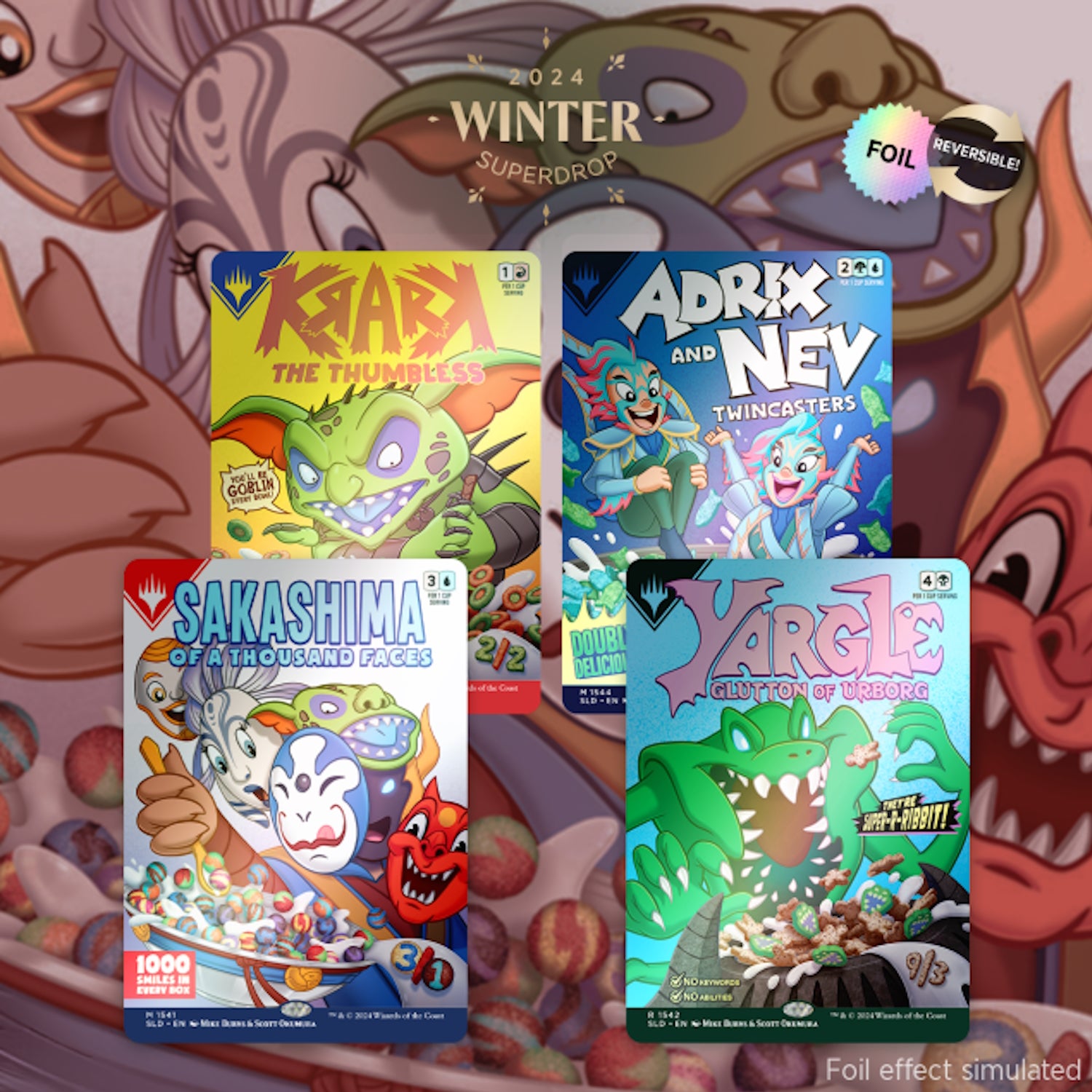 Magic: The Gathering TCG: Secret Lair Just Add Milk: Second Helpings - Foil Card Game Wizards of the Coast