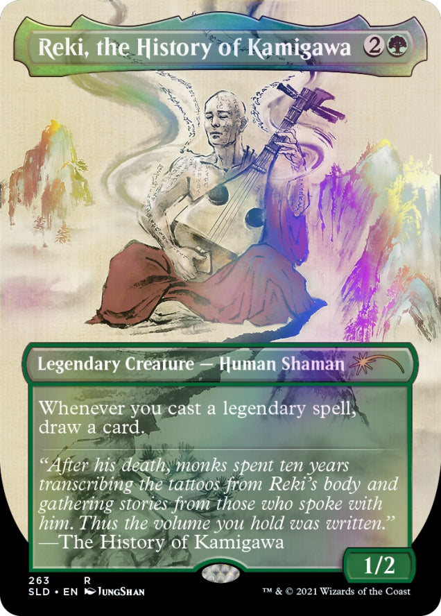 Magic: The Gathering TCG: Secret Lair Kamigawa Ink - Foil Card Game Wizards of the Coast