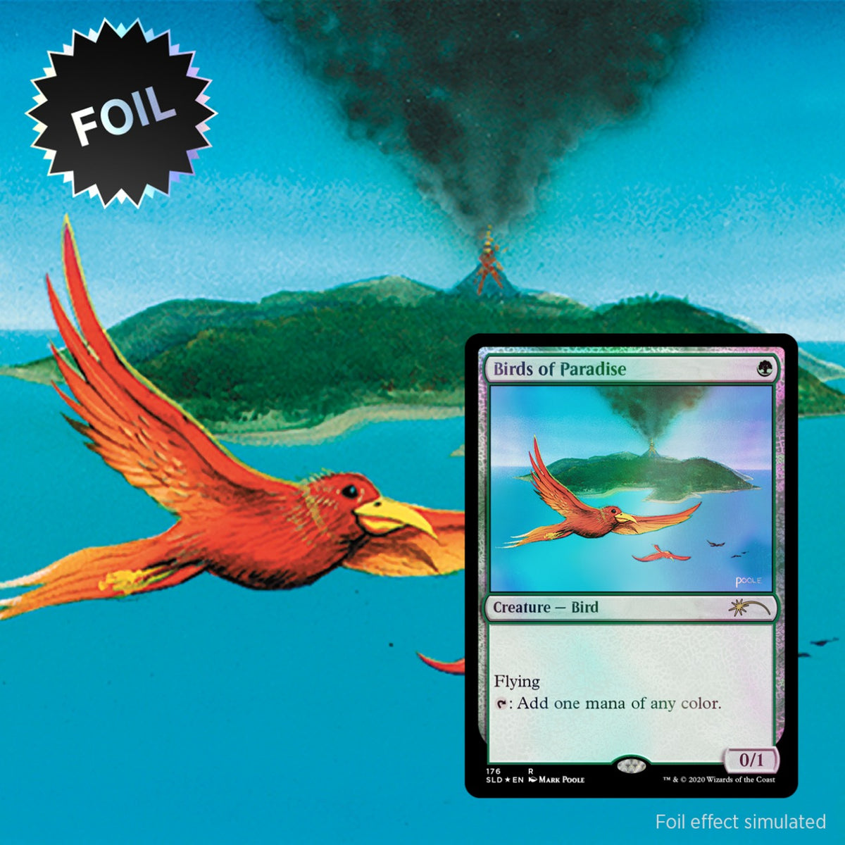 Magic: The Gathering TCG: Secret Lair Mark Poole - Foil Card Game Wizards of the Coast