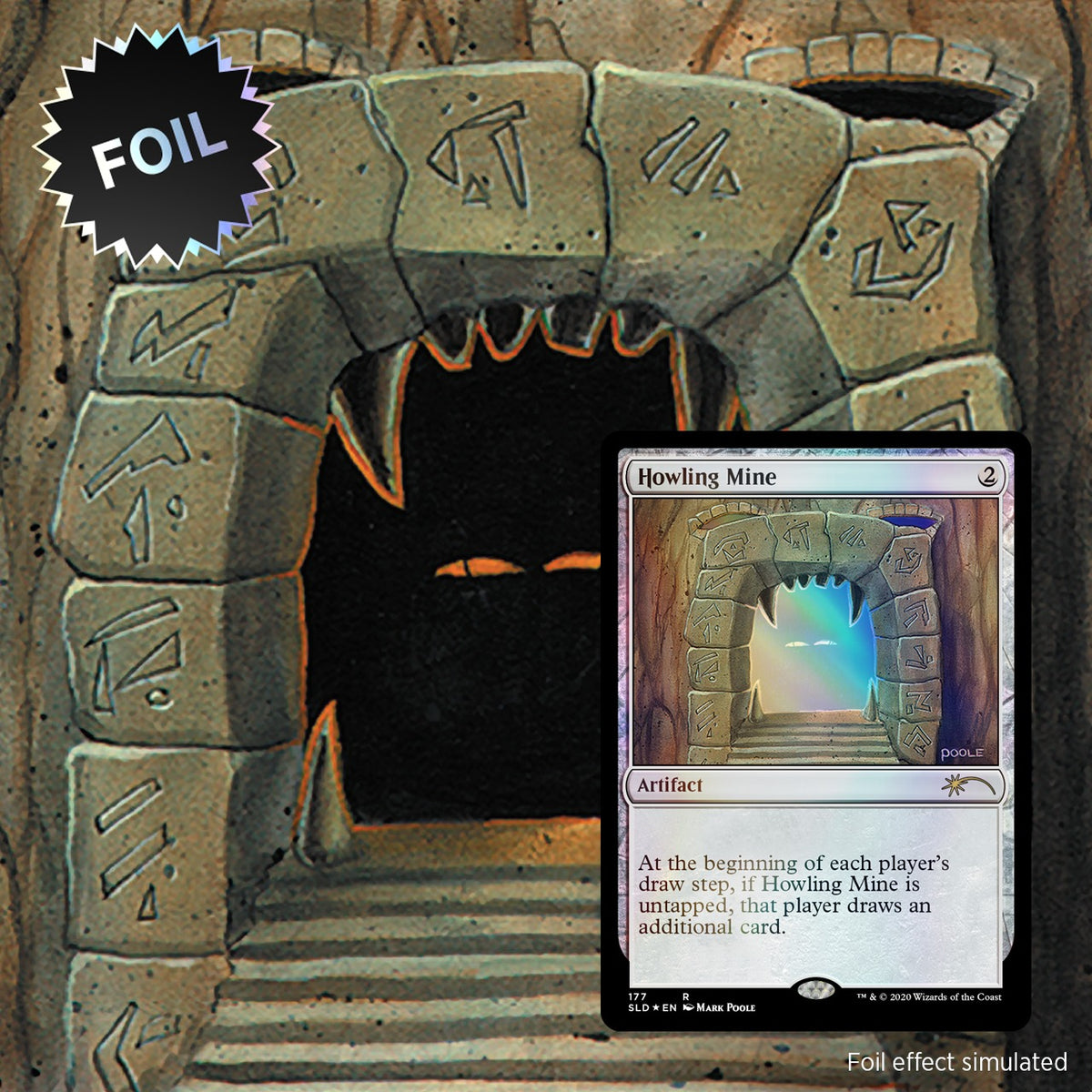 Magic: The Gathering TCG: Secret Lair Mark Poole - Foil Card Game Wizards of the Coast