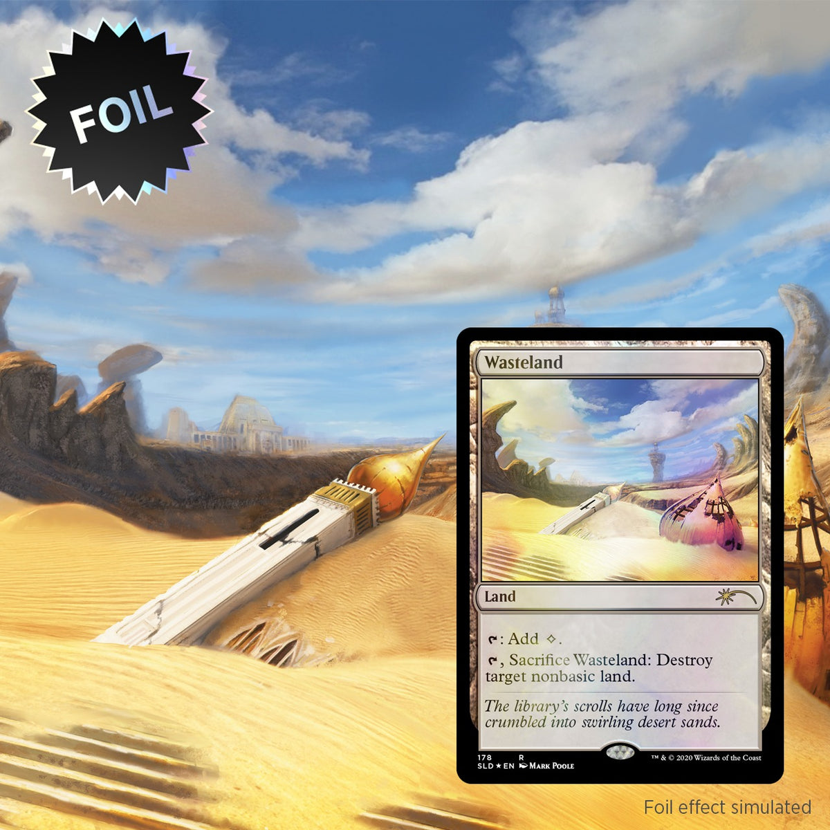 Magic: The Gathering TCG: Secret Lair Mark Poole - Foil Card Game Wizards of the Coast