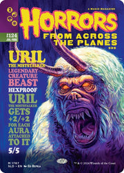 Magic: The Gathering TCG: Secret Lair Monstrous Magazines - Rainbow Foil Edition Card Game Wizards of the Coast