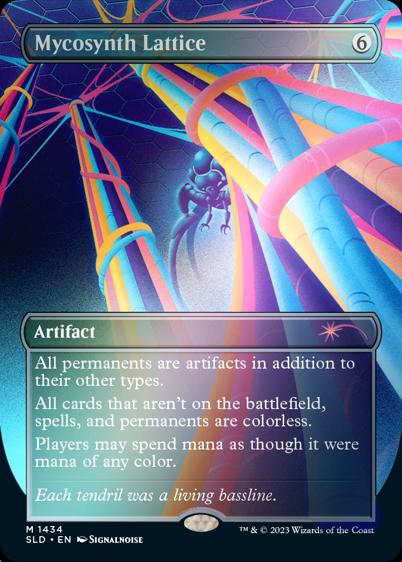 Magic: The Gathering TCG: Secret Lair Mycosynthwave - Foil Card Game Wizards of the Coast
