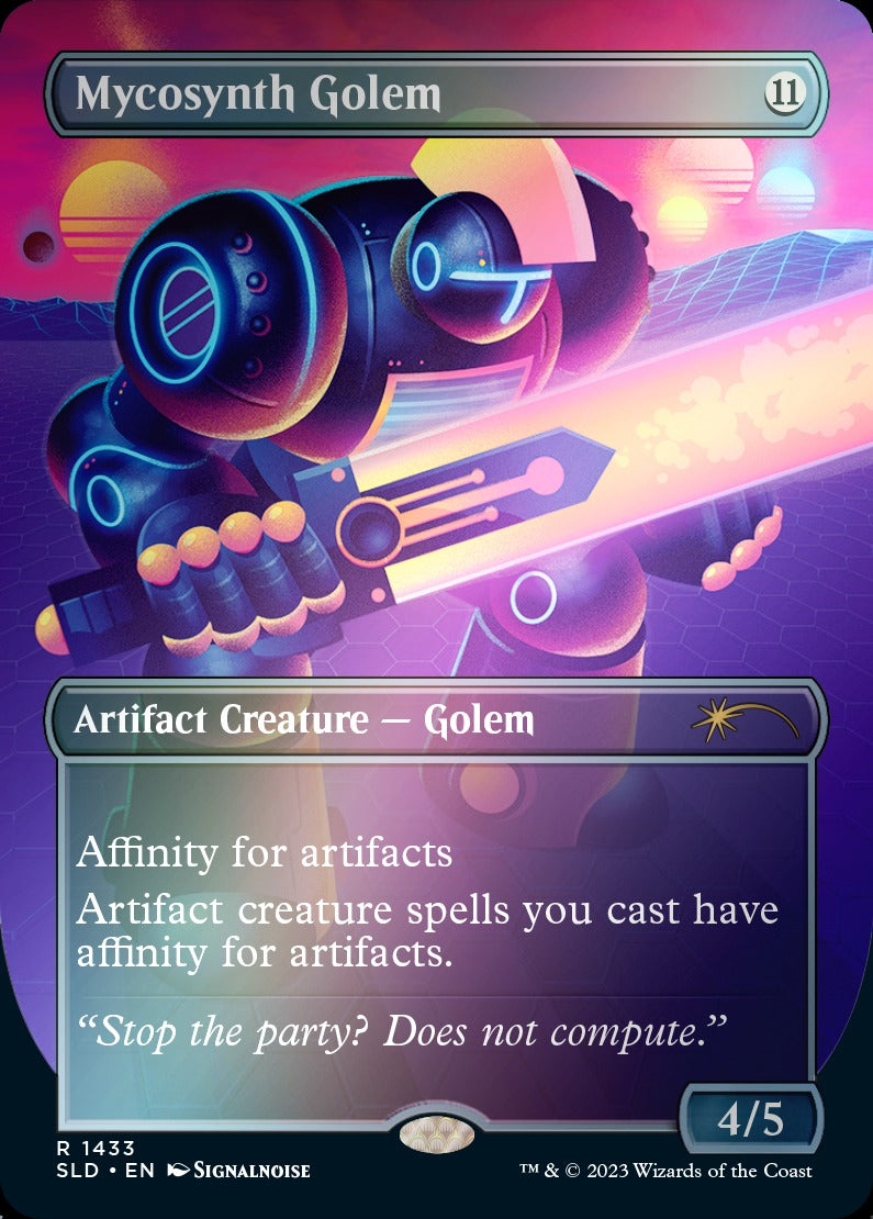 Magic: The Gathering TCG: Secret Lair Mycosynthwave - Foil Card Game Wizards of the Coast