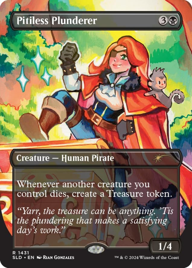 Magic: The Gathering TCG: Secret Lair - Pick em and Stick em - Rainbow Foil Card Game Wizards of the Coast