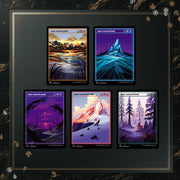 Magic: The Gathering TCG: Secret Lair PixelSnowLands.jpg Card Game Wizards of the Coast