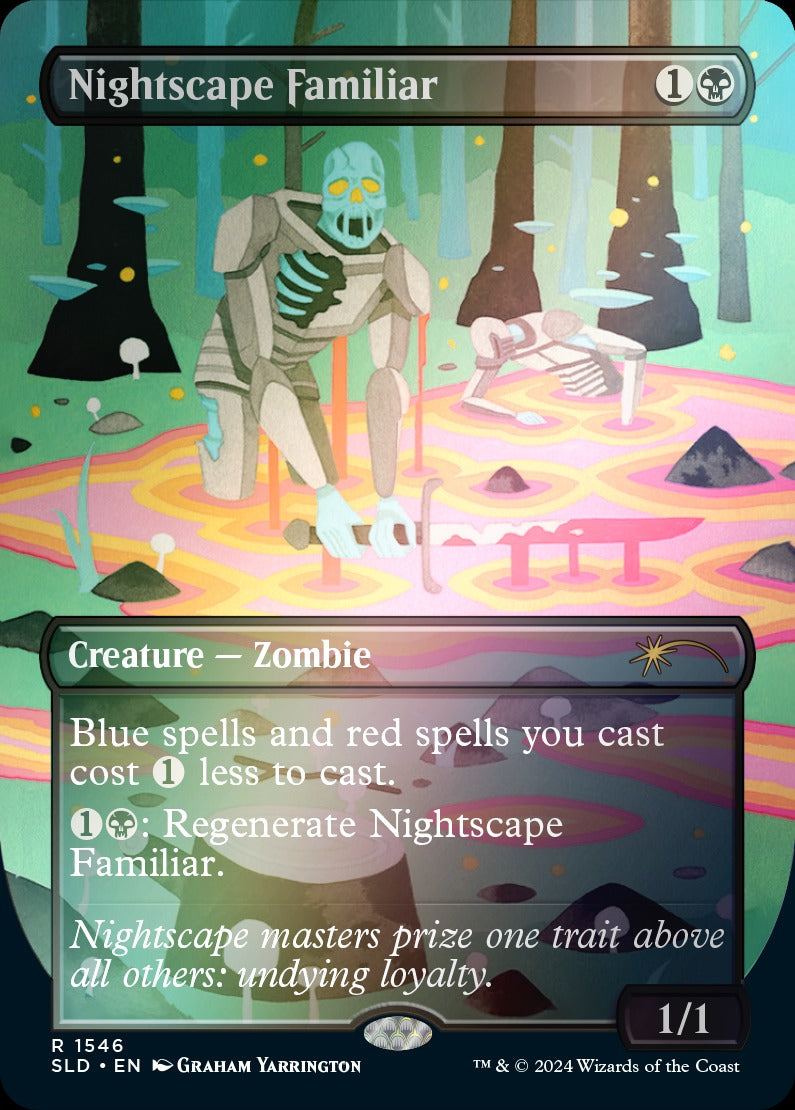 Magic: The Gathering TCG: Secret Lair Prismatic Nightmares - Foil Card Game Wizards of the Coast