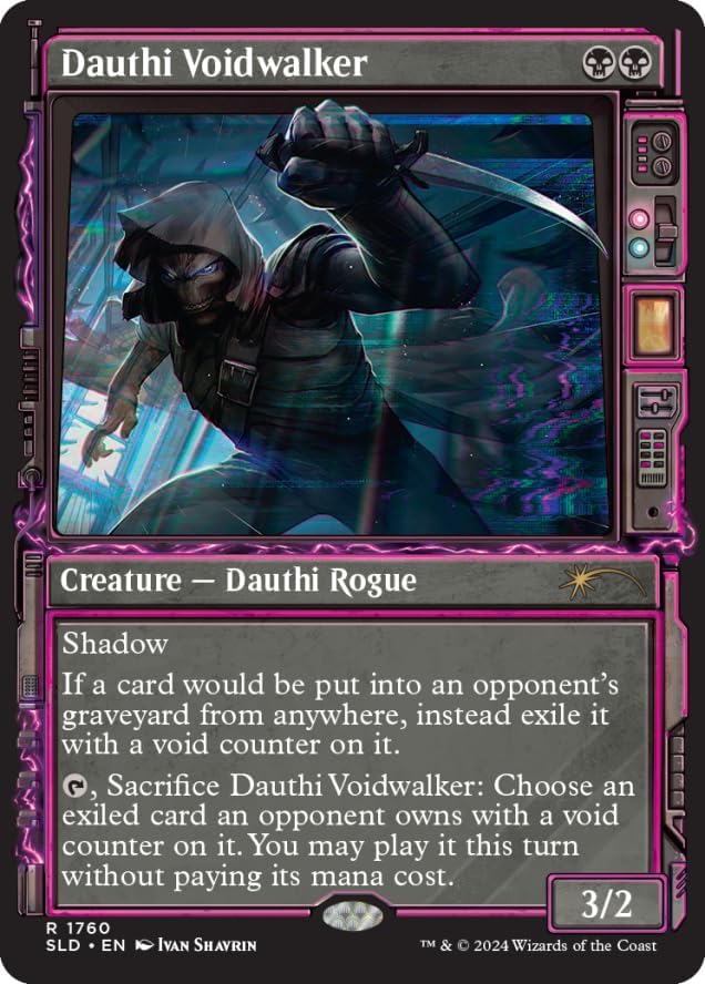 Magic: The Gathering TCG: Secret Lair Showcase: Duskmourn - Rainbow Foil Edition Card Game Wizards of the Coast