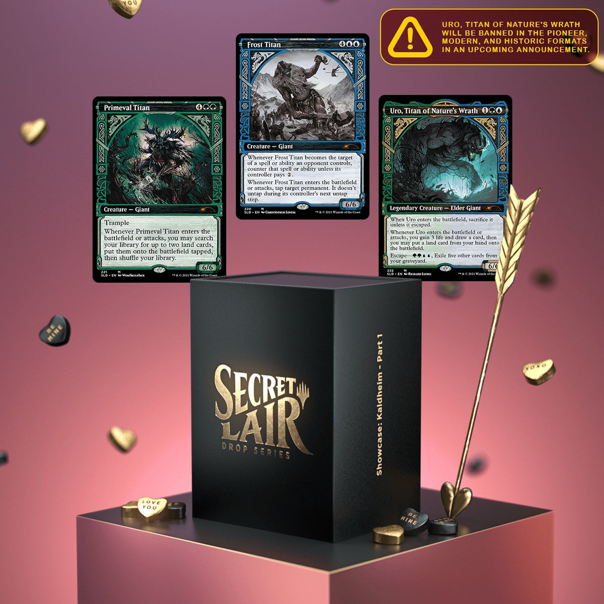 Magic: The Gathering TCG: Secret Lair Showcase Kaldheim Part 1 Card Game Wizards of the Coast