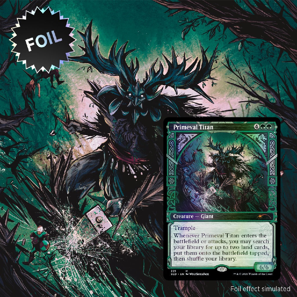 Magic: The Gathering TCG: Secret Lair Showcase Kaldheim Part 1 - Foil Card Game Wizards of the Coast