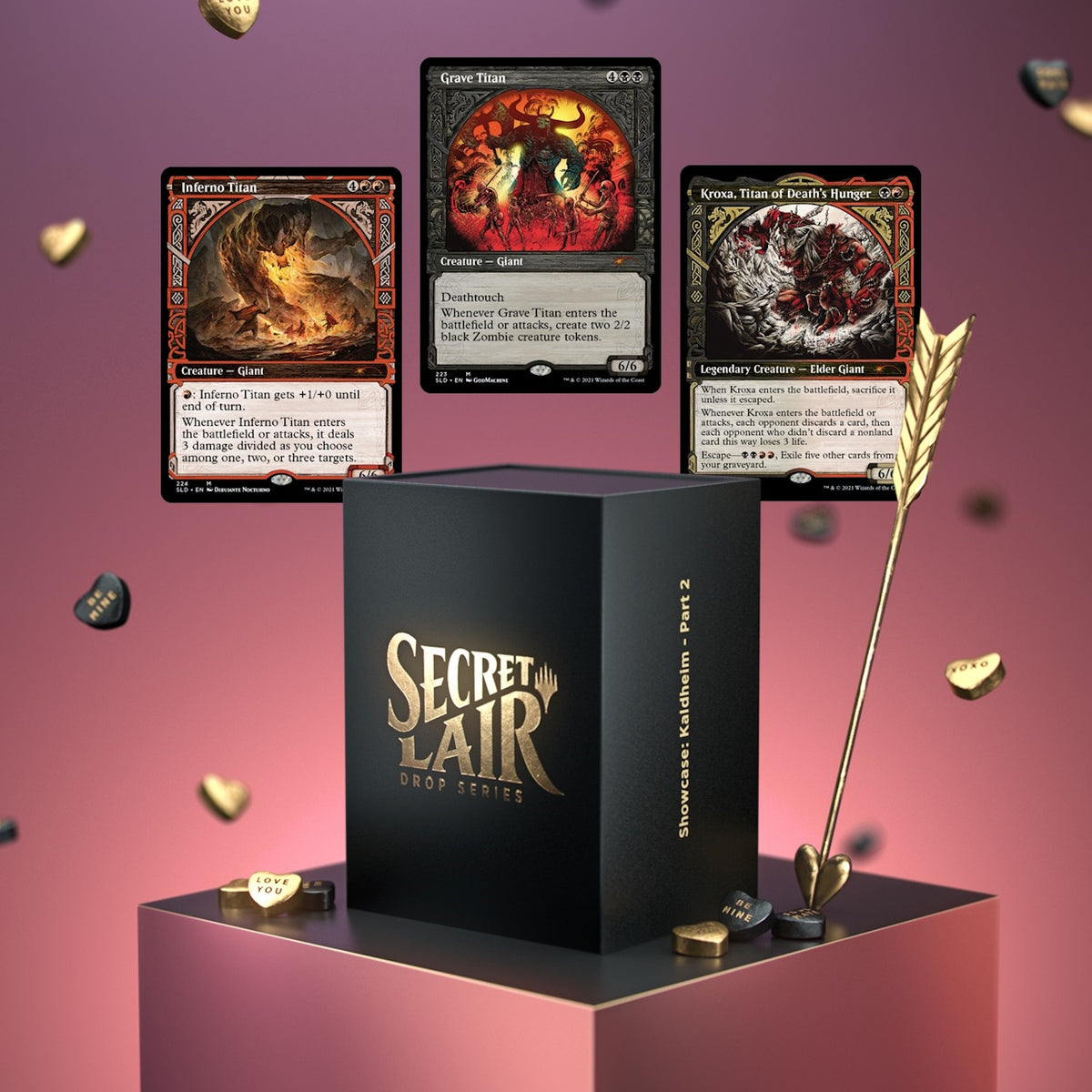 Magic: The Gathering TCG: Secret Lair Showcase Kaldheim Part 2 Card Game Wizards of the Coast