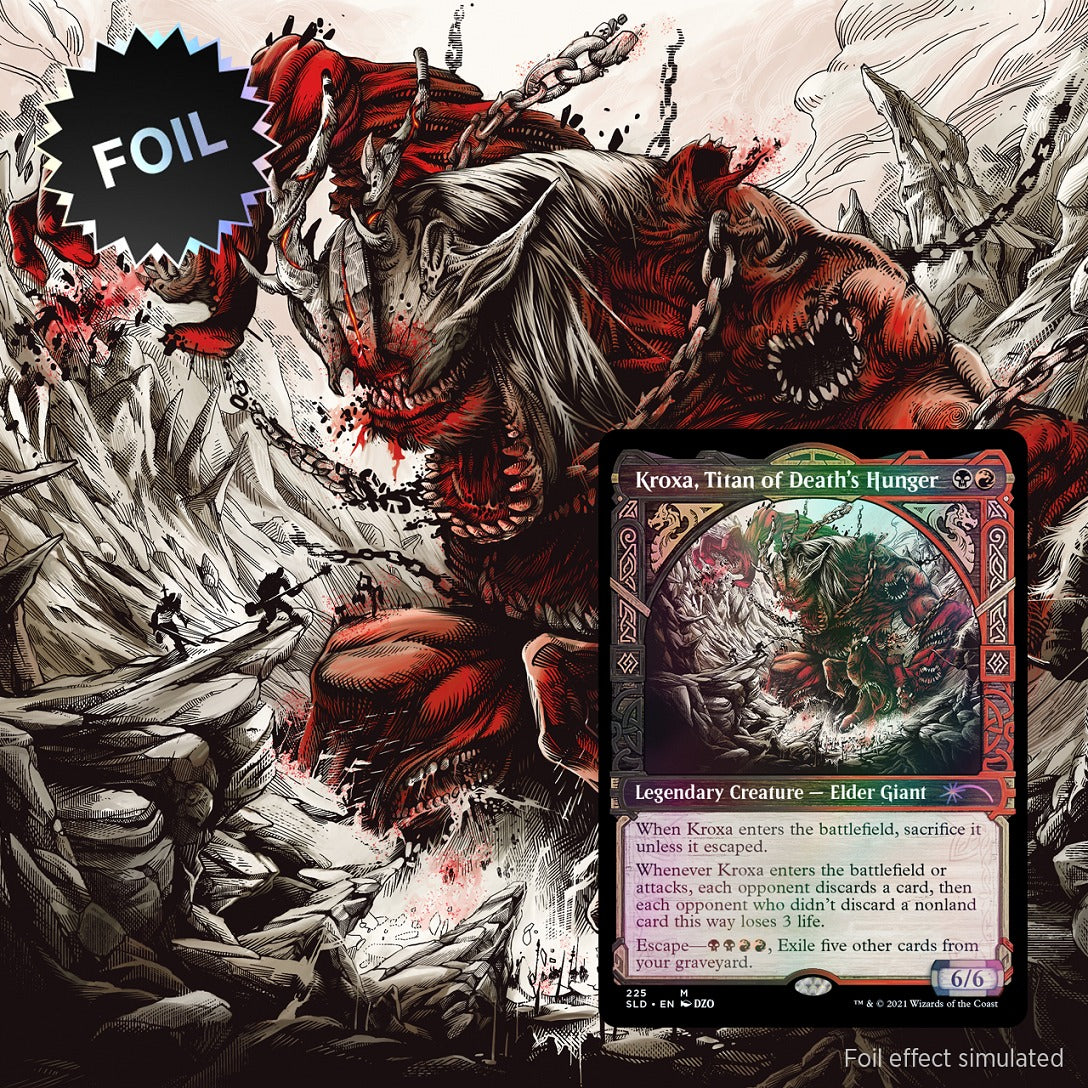 Magic: The Gathering TCG: Secret Lair Showcase Kaldheim Part 2 - Foil Card Game Wizards of the Coast