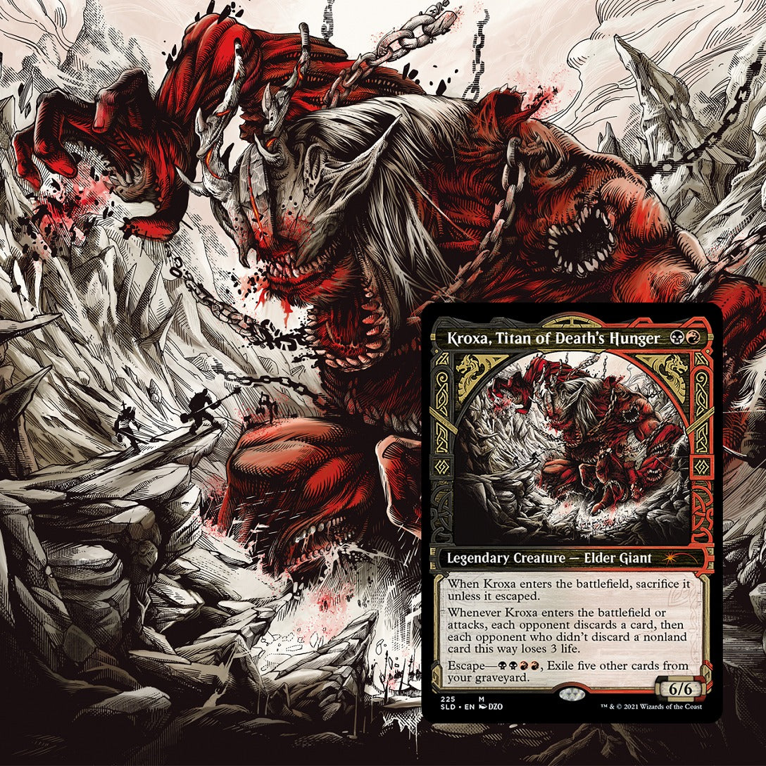 Magic: The Gathering TCG: Secret Lair Showcase Kaldheim Part 2 Card Game Wizards of the Coast