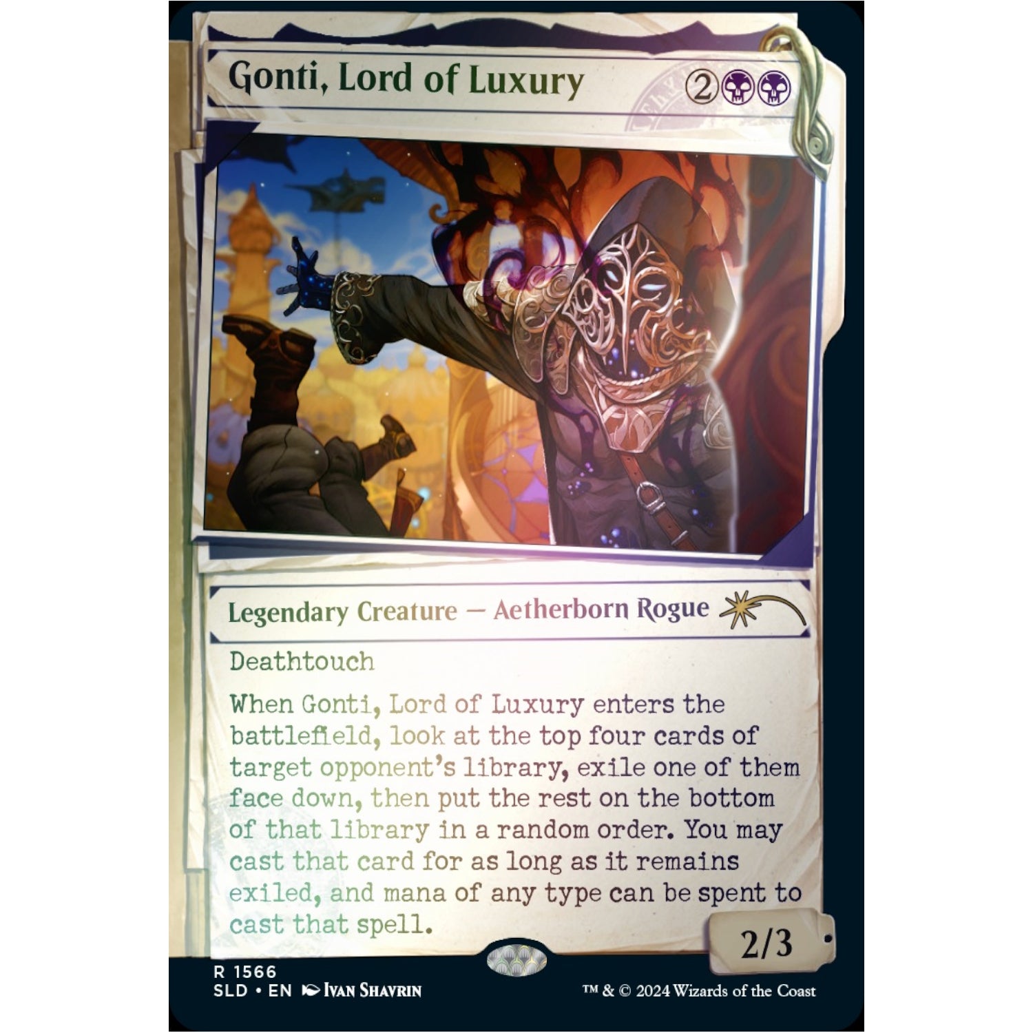 Magic: the Gathering TCG: Secret Lair Showcase: Murders at Karlov Manor [FOIL] Card Game Wizards of the Coast