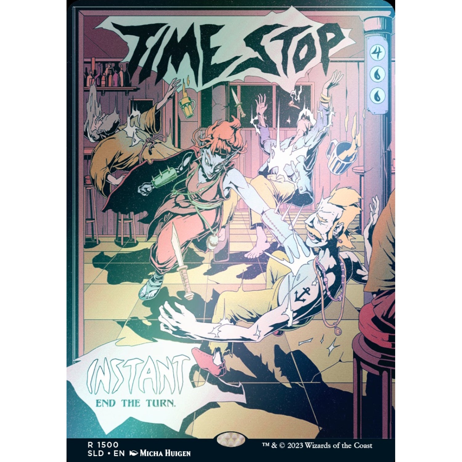 Magic: The Gathering TCG: Secret Lair Tales of the Time Stoppers - Foil Card Game Wizards of the Coast