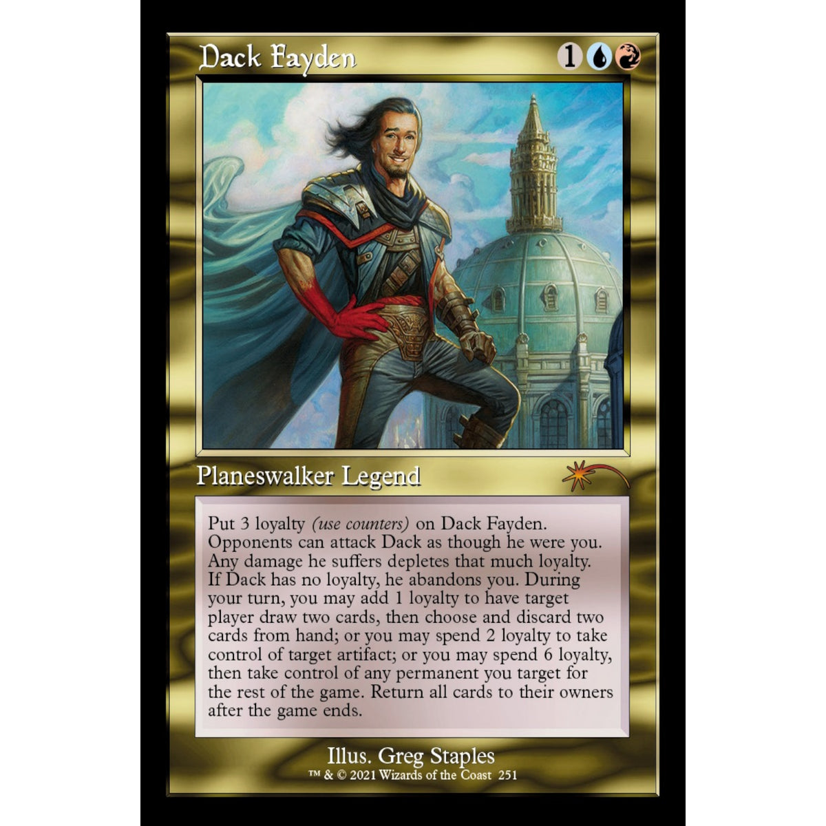 Magic: The Gathering TCG: Secret Lair Teferi's Time Trouble Card Game Wizards of the Coast