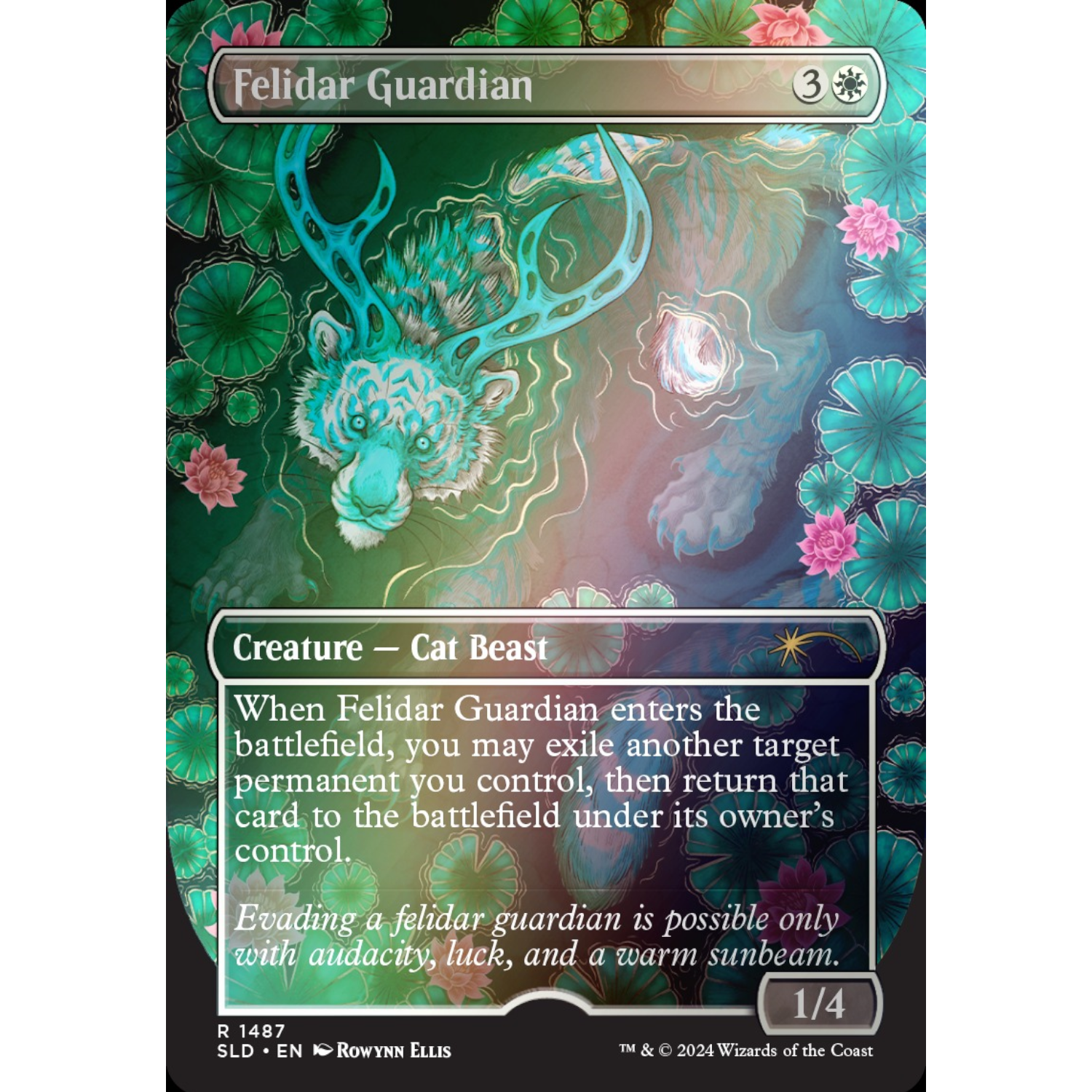 Magic: The Gathering TCG: Secret Lair The Beauty of the Beasts - Foil Card Game Wizards of the Coast