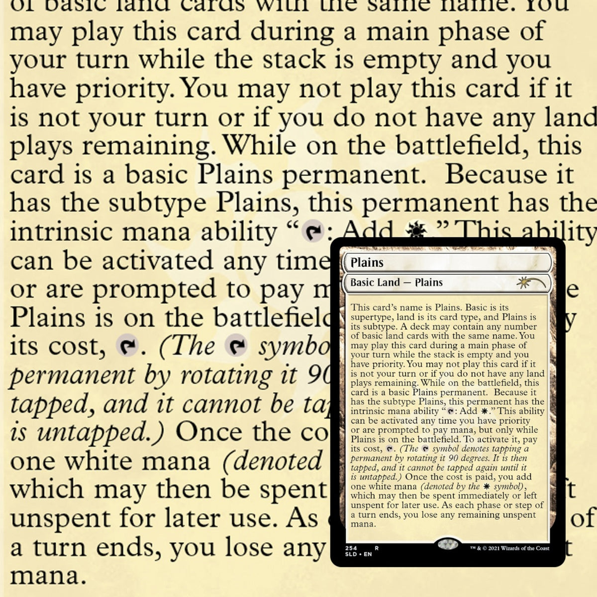 Magic: The Gathering TCG: Secret Lair The Full-Text Lands Card Game Wizards of the Coast