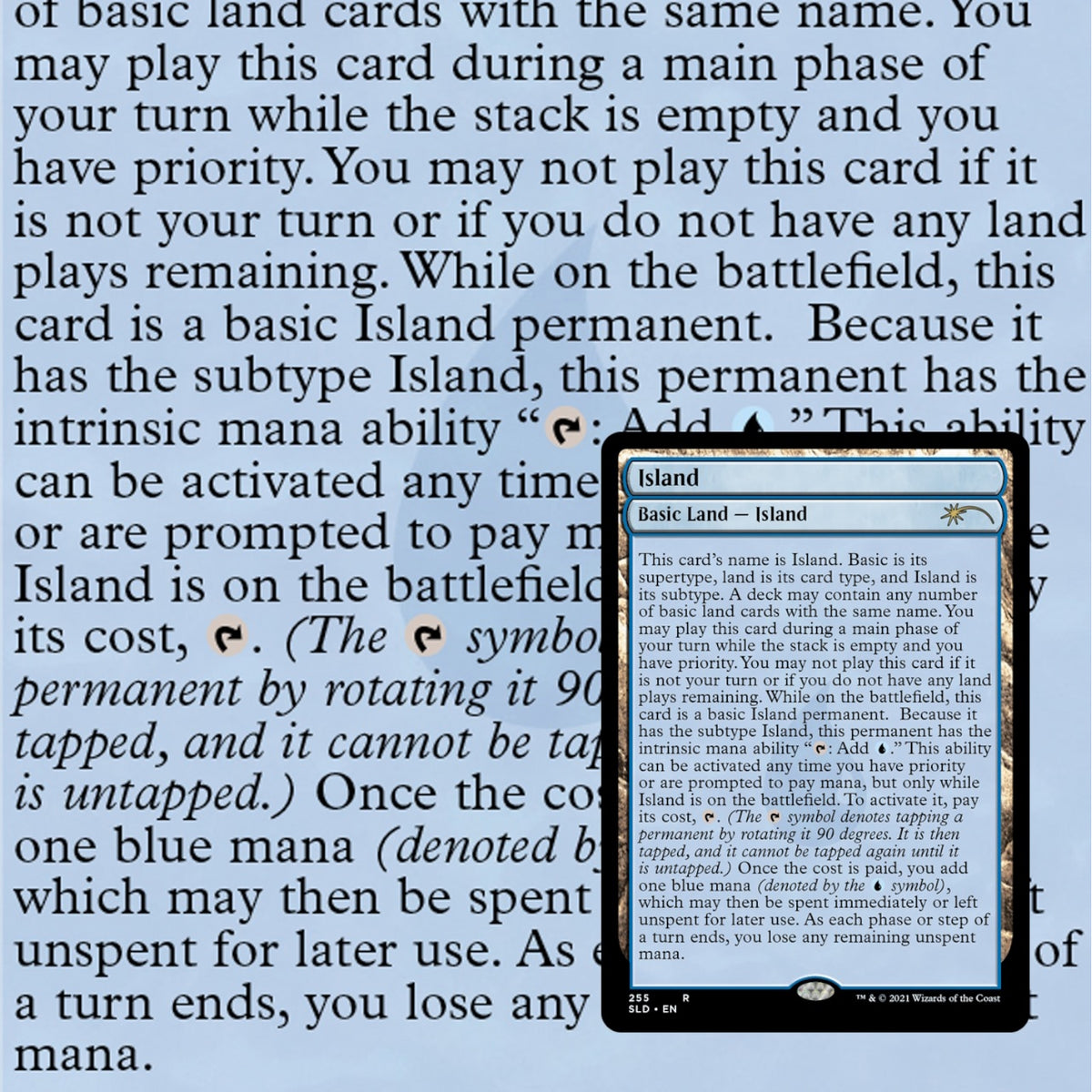 Magic: The Gathering TCG: Secret Lair The Full-Text Lands Card Game Wizards of the Coast