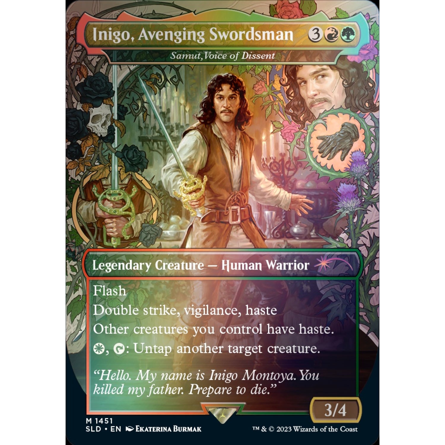 Magic: The Gathering TCG: Secret Lair The Princess Bride - FOIL Edition Card Game Wizards of the Coast