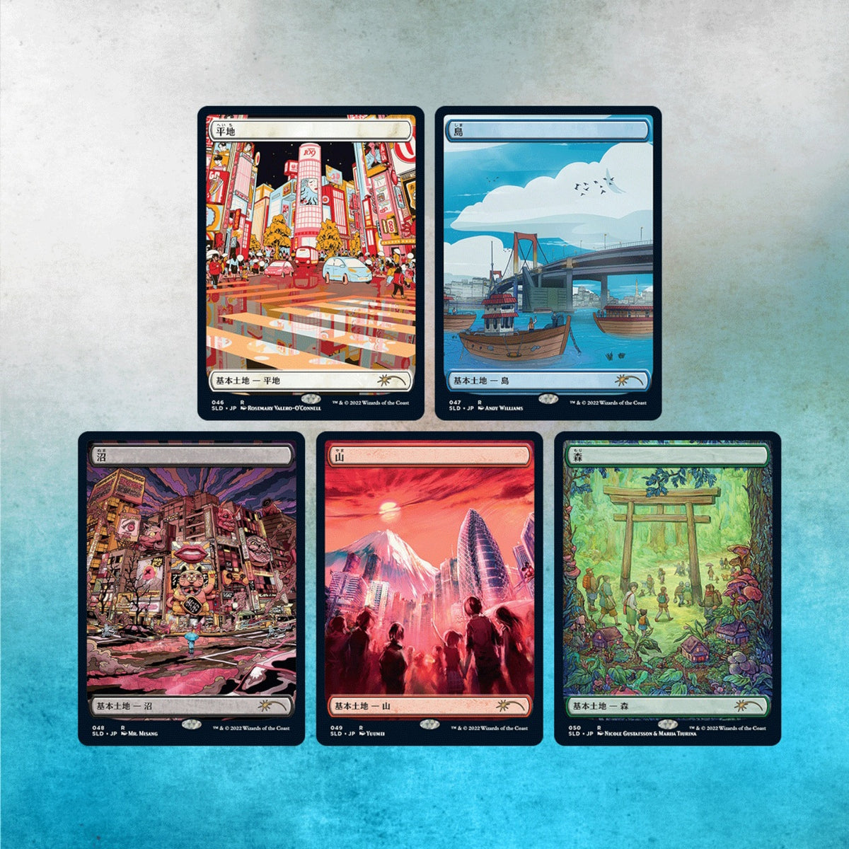 Magic: The Gathering TCG: Secret Lair The Tokyo Lands Card Game Wizards of the Coast