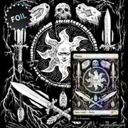 Magic: The Gathering TCG: Secret Lair The Unfathomable Crushing Brutality of Basic Land - Foil Card Game Wizards of the Coast