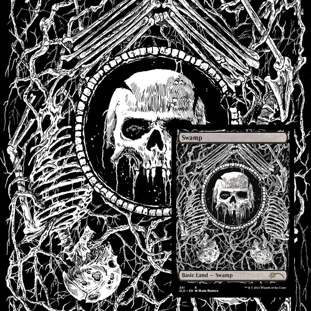 Magic: The Gathering TCG: Secret Lair The Unfathomable Crushing Brutality of Basic Land Card Game Wizards of the Coast