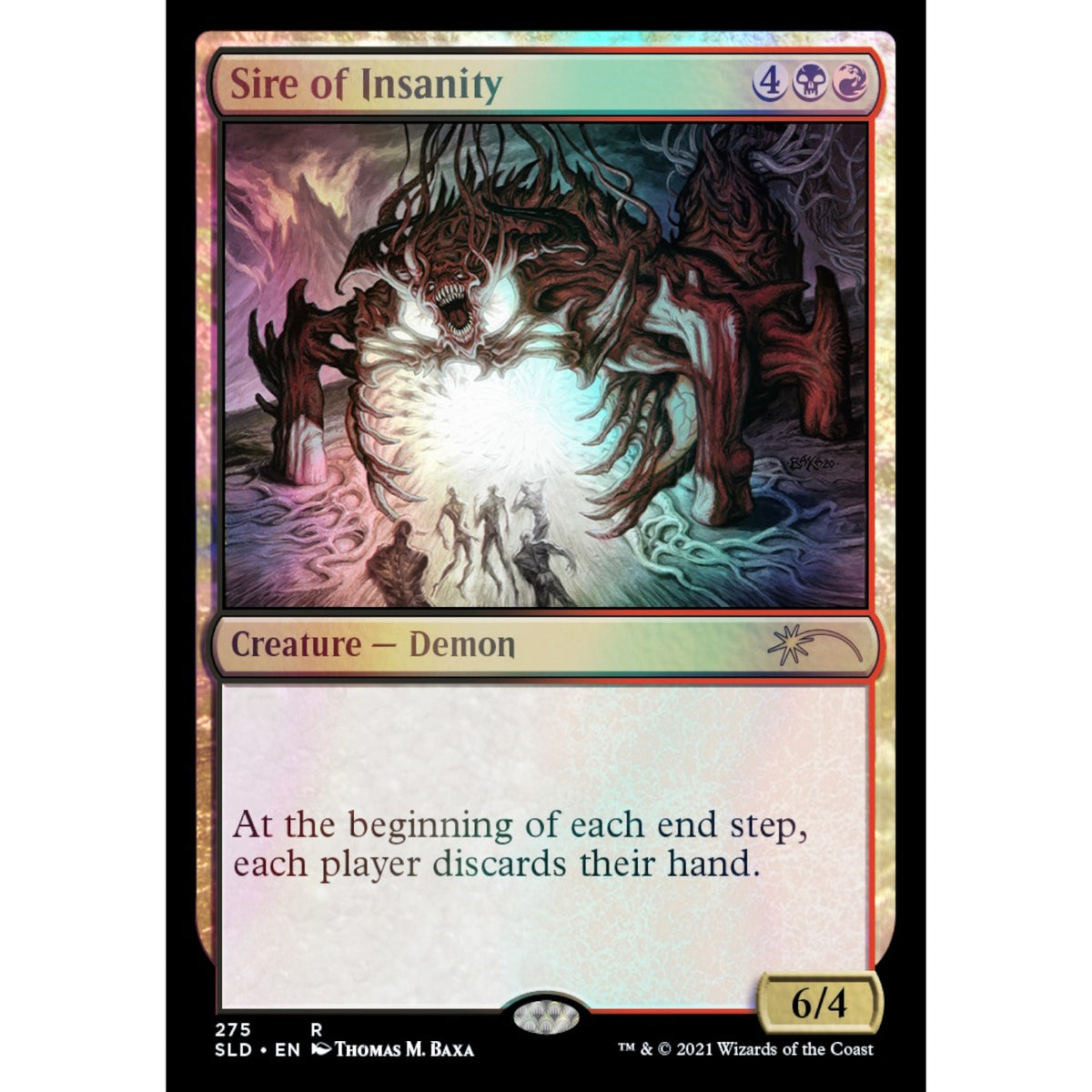 Magic: The Gathering TCG: Secret Lair Thomas Baxa - Foil Card Game Wizards of the Coast