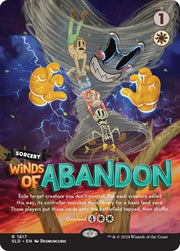 Magic: The Gathering TCG: Secret Lair - Twisted Toons - Rainbow Foil Card Game Wizards of the Coast