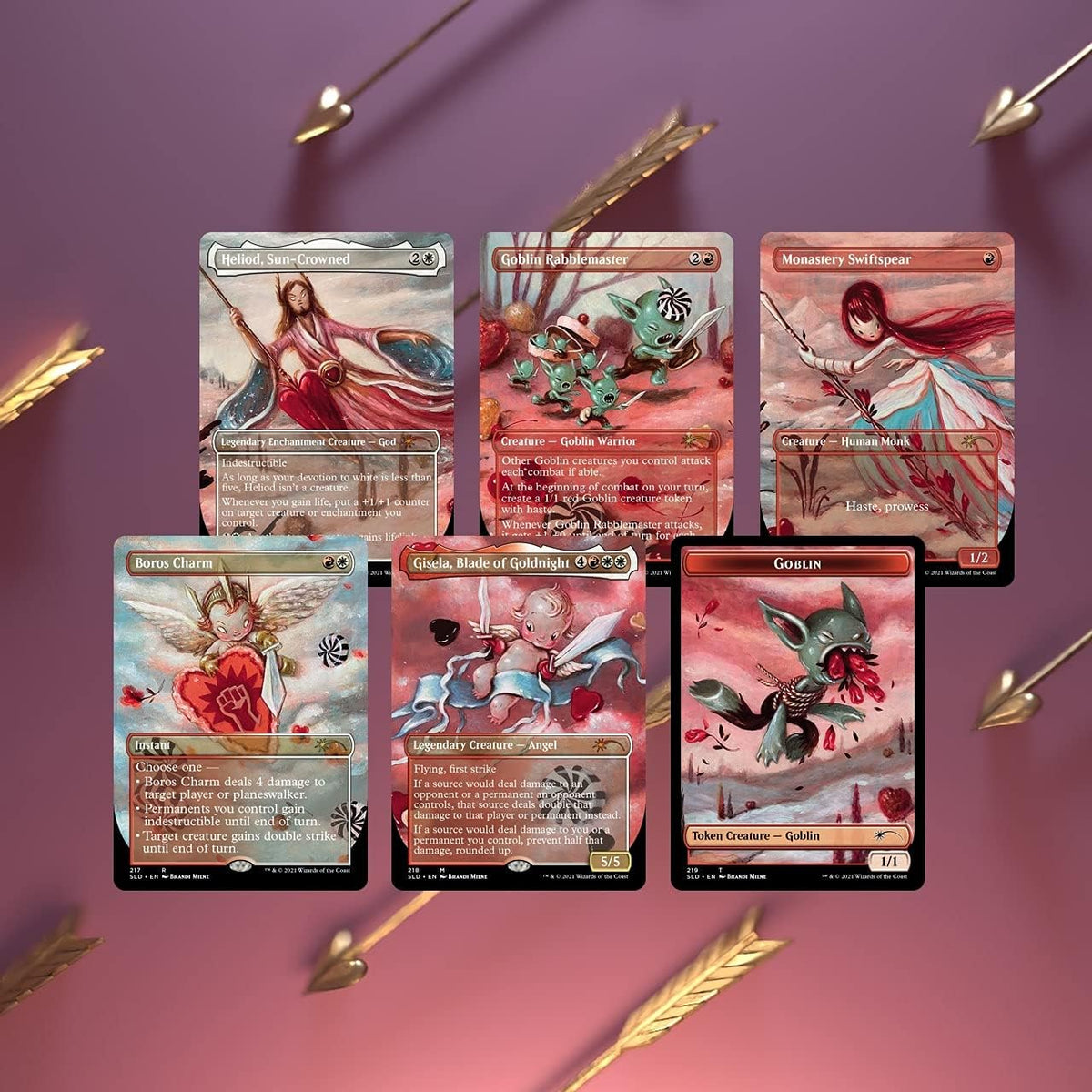 Magic: The Gathering TCG: Secret Lair Valentine's Day 2021 + Your Foil Secret Lair Helio'd Card Pack Card Game Wizards of the Coast