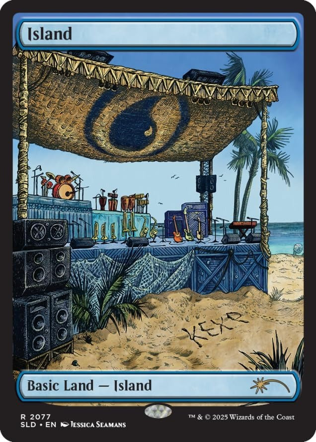 Magic: The Gathering TCG: Secret Lair Where the Music Matters - Foil Card Game Wizards of the Coast