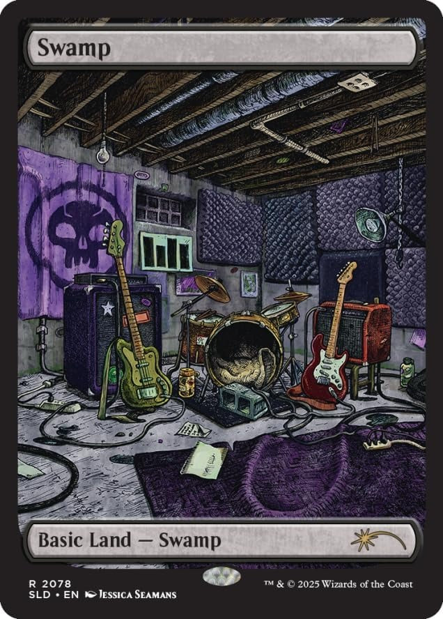 Magic: The Gathering TCG: Secret Lair Where the Music Matters - Foil Card Game Wizards of the Coast
