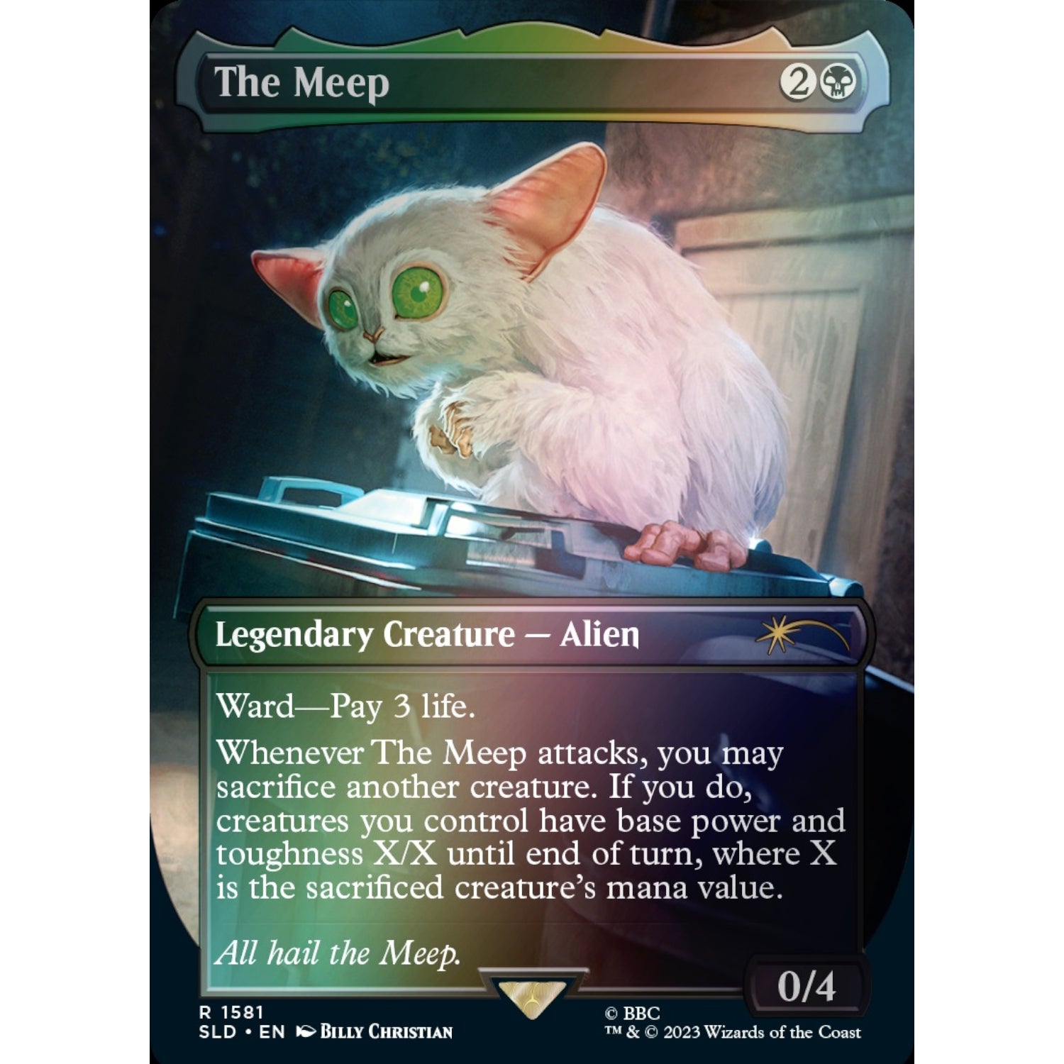 Magic: The Gathering TCG: Secret Lair x Doctor Who: Regeneration - Foil Card Game Wizards of the Coast