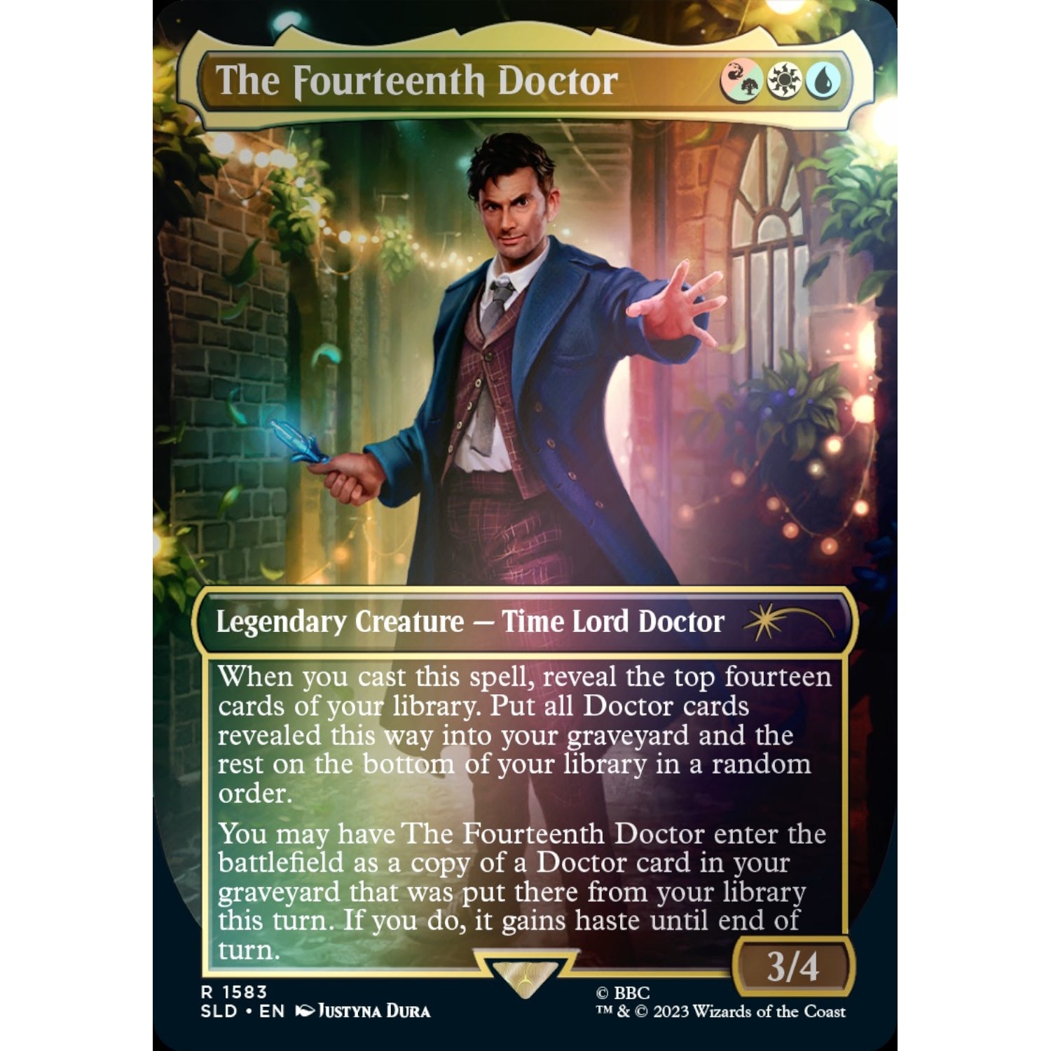 Magic: The Gathering TCG: Secret Lair x Doctor Who: Regeneration - Foil Card Game Wizards of the Coast