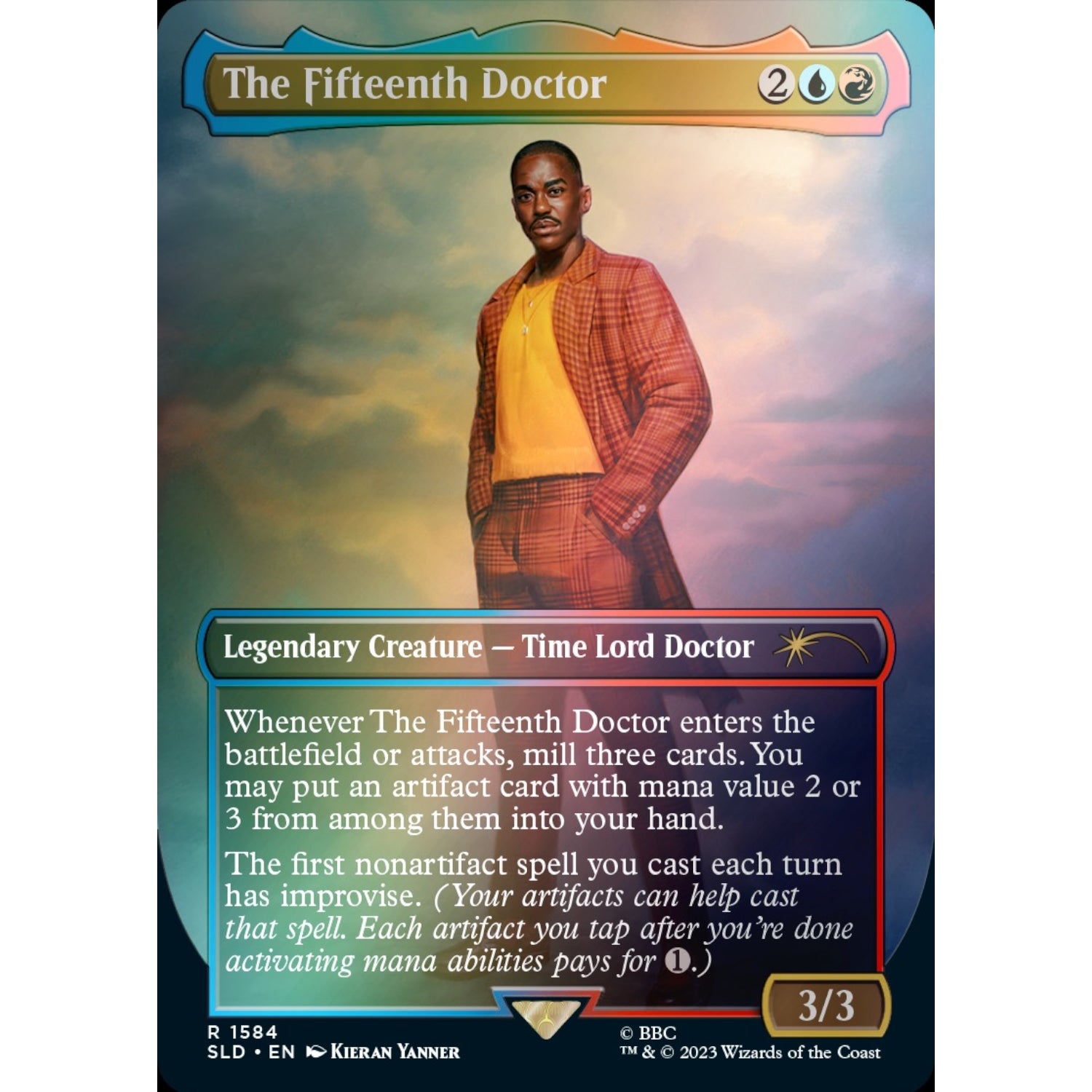 Magic: The Gathering TCG: Secret Lair x Doctor Who: Regeneration - Foil Card Game Wizards of the Coast