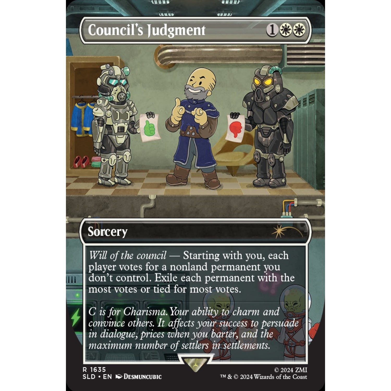 Magic: The Gathering TCG: Secret Lair - Fallout: S.P.E.C.I.A.L. Card Game Wizards of the Coast
