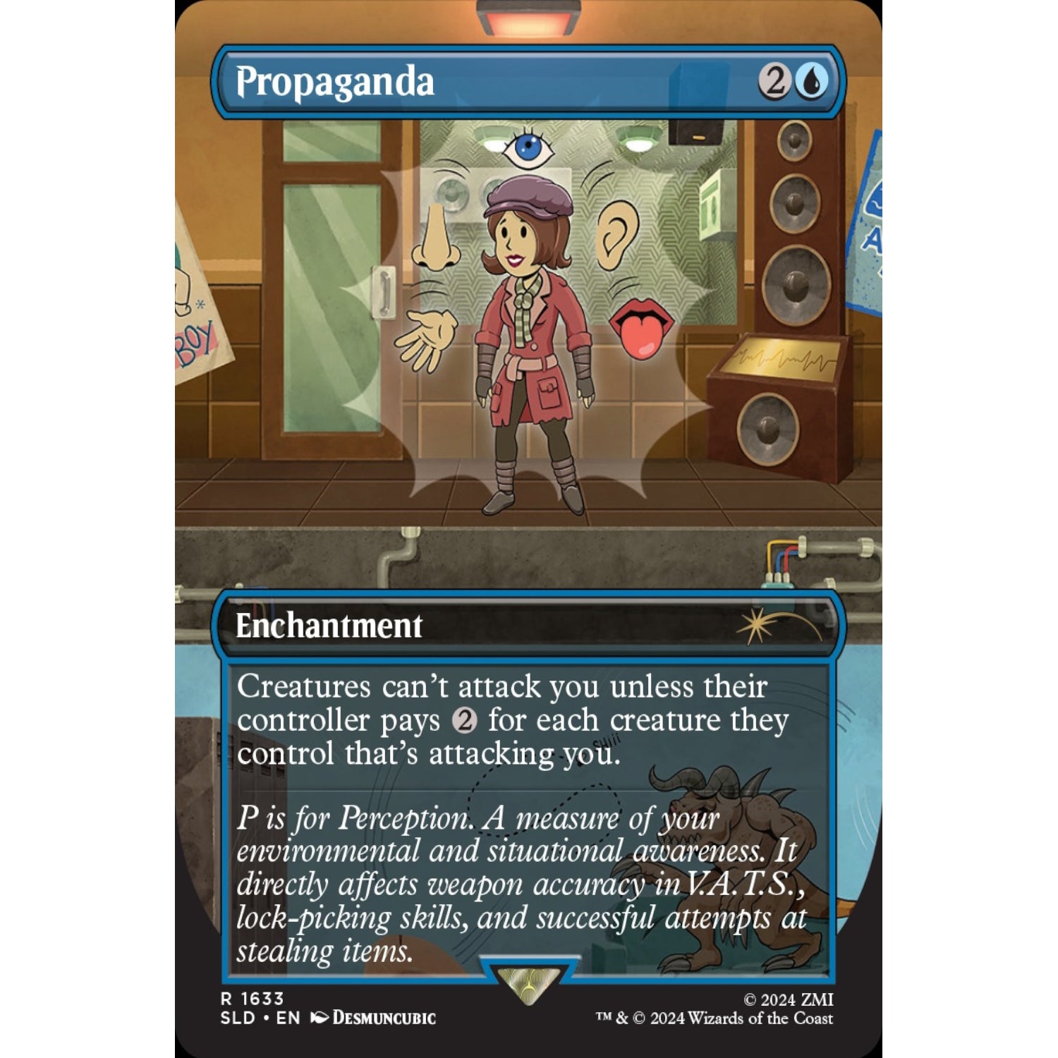 Magic: The Gathering TCG: Secret Lair - Fallout: S.P.E.C.I.A.L. Card Game Wizards of the Coast
