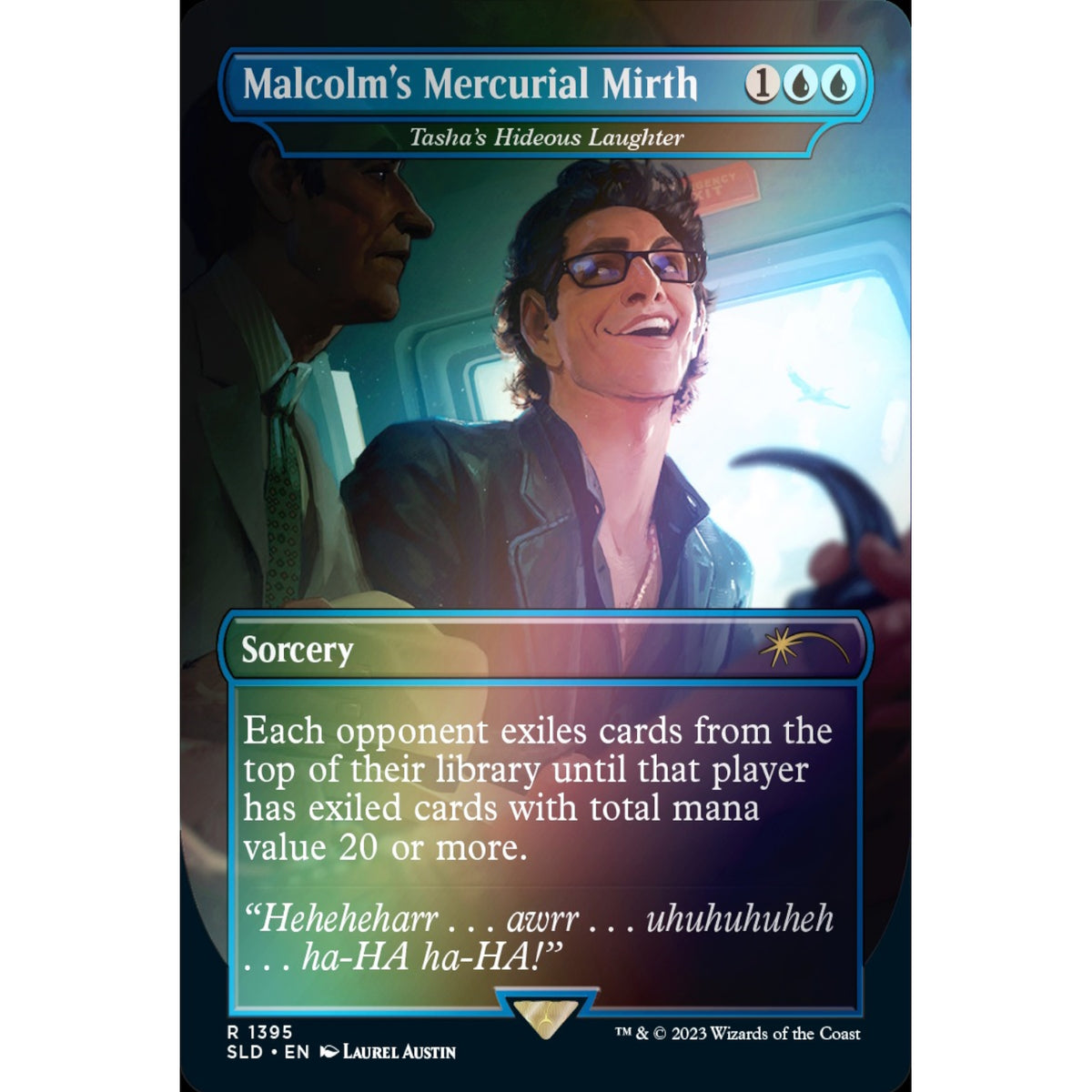 Magic: The Gathering TCG: Secret Lair - Jurassic World: Dr. Ian Malcolm - Foil Card Game Wizards of the Coast