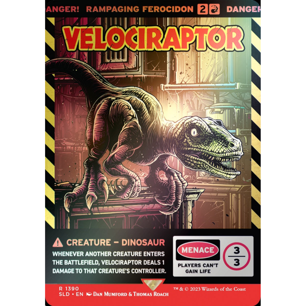 Magic: The Gathering TCG: Secret Lair - Jurassic World: Life Breaks Free - Foil Card Game Wizards of the Coast