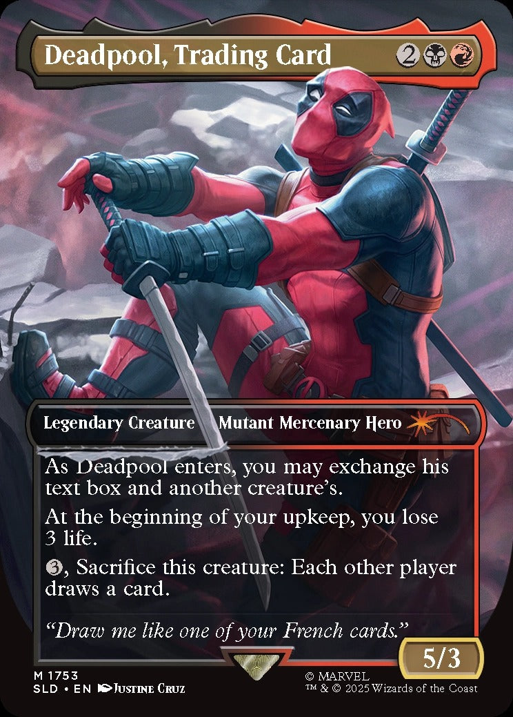 Magic: The Gathering TCG: Secret Lair X Deadpool (Non-Foil) Card Game Wizards of the Coast
