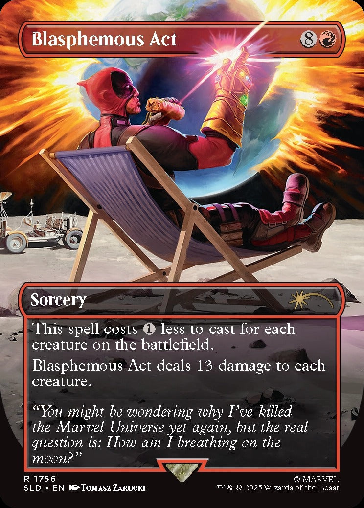 Magic: The Gathering TCG: Secret Lair X Deadpool (Non-Foil) Card Game Wizards of the Coast