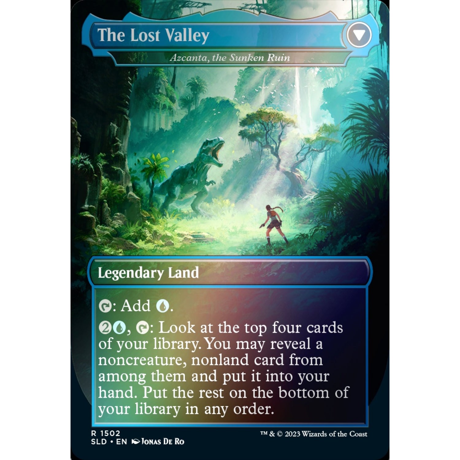 Magic: The Gathering TCG: Secret Lair - Tomb Raider - FOIL Card Game Wizards of the Coast
